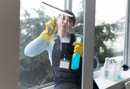 Nettoyage de vitres intérieures et extérieures à Megève